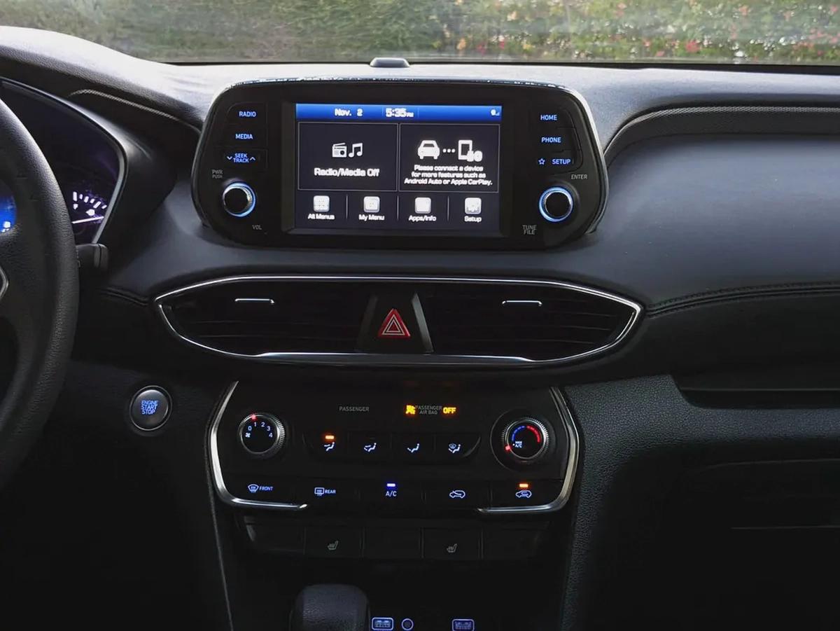 Hyundai Santa FE 2020 Us Specs Full Option With Navigation Perfect Condition Car Low KM Family Suv-11-11