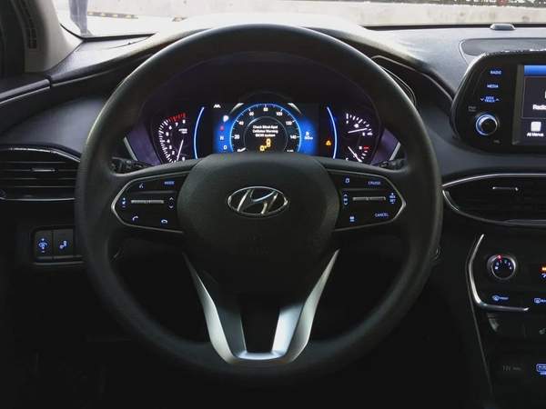 Hyundai Santa FE 2020 Us Specs Full Option With Navigation Perfect Condition Car Low KM Family Suv