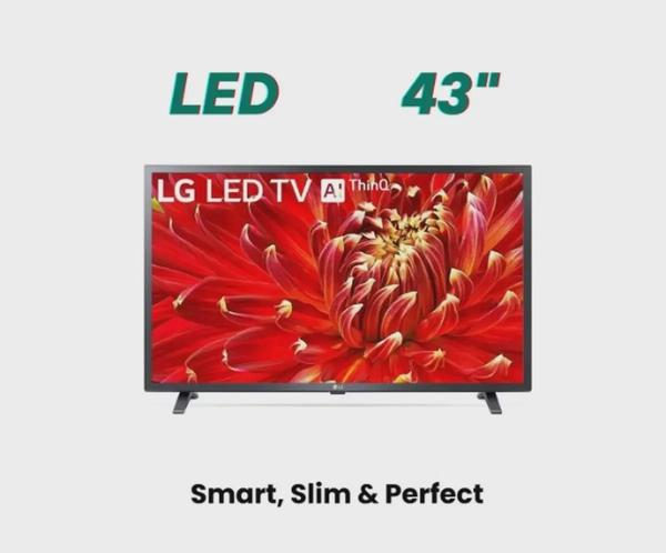 LG 43-Inch 43LM6370 Full HD Smart LED TV | LG webOS Smart TV with ThinQ AI | Active HDR | DTS Virtual:X | Ideal TV for Bedroom, Small Apartments And Kids Room | 43LM6370PVA Black