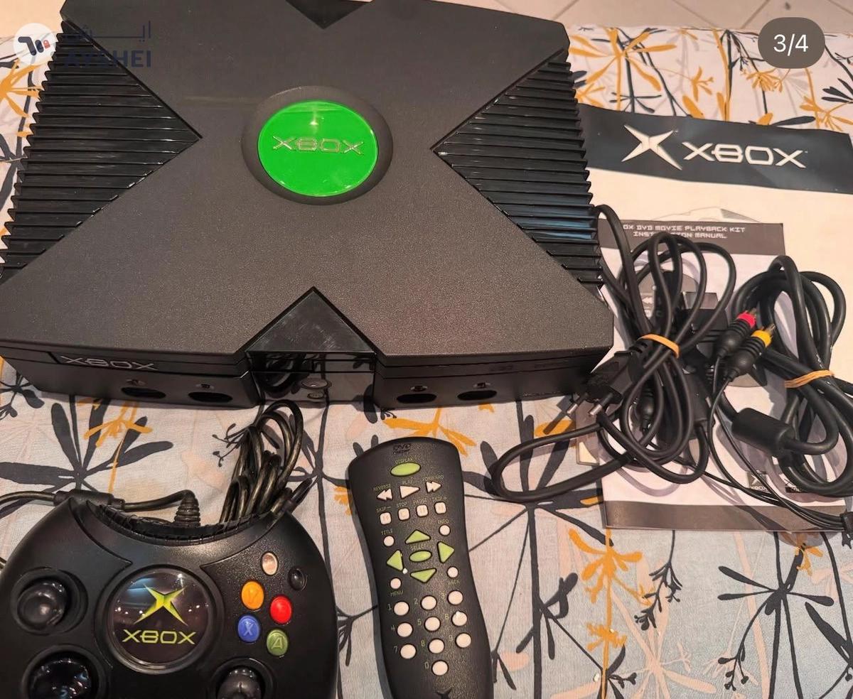 Boxed Microsoft Original XBOX pal Console-0-landscape