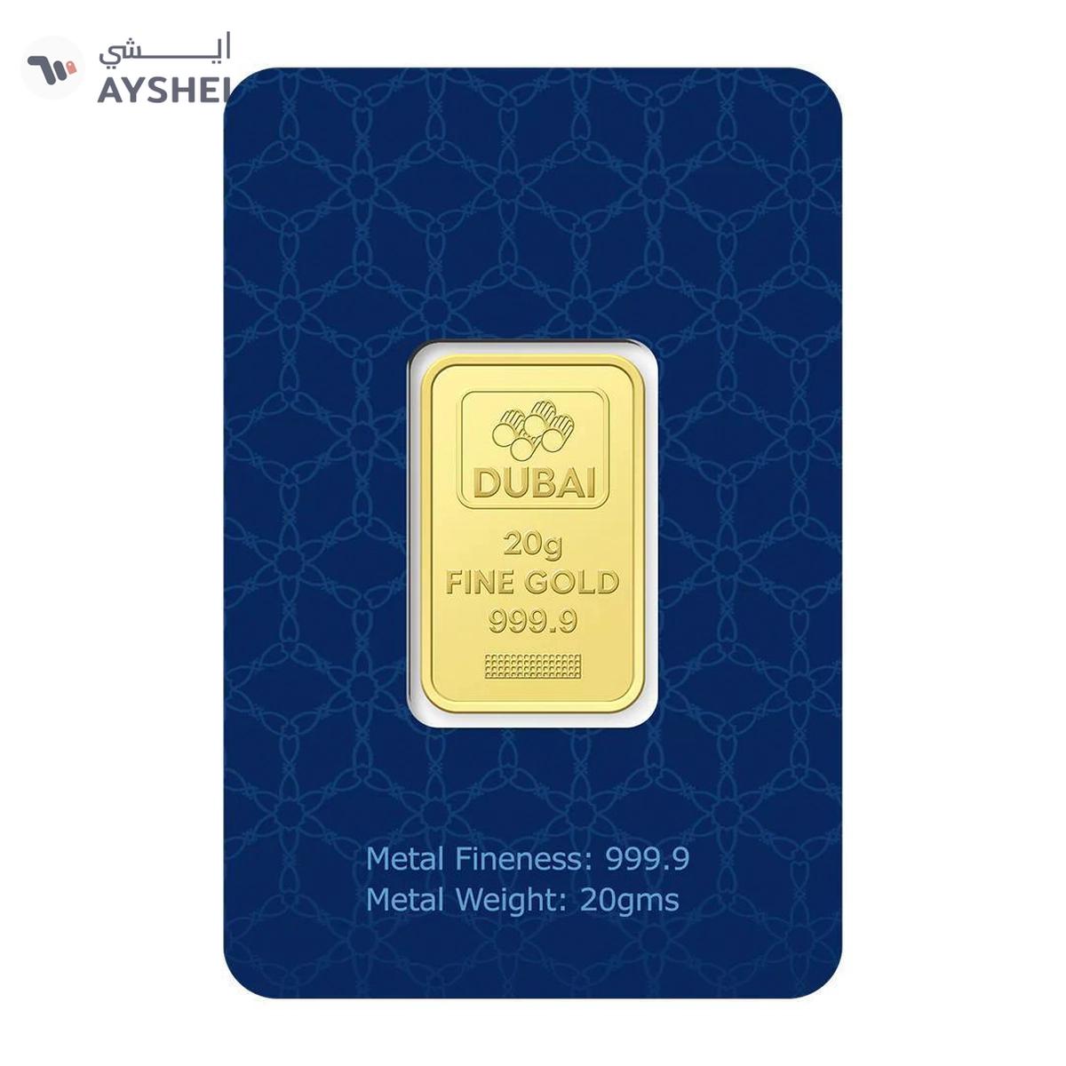 Dubai Gold 20 Grams Gold Bar 24KT-2-2
