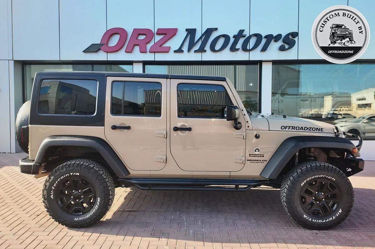 3 Months Wty 1 Year SP from Offroadzone | 2016 Jeep Wrangler 4DR Sport Golden | USED-6-6