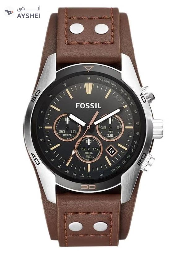 Fossil Men's Coachman Chronograph Watch CH2891 - 44 mm - Brown