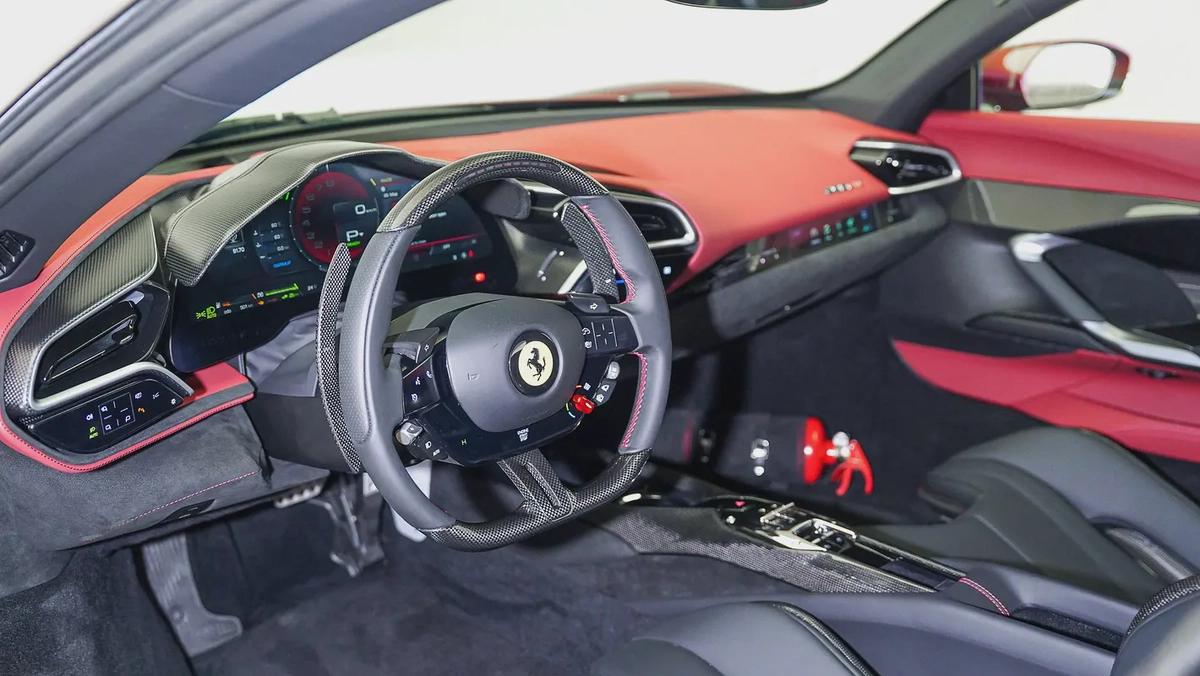 296 GTB V6 Twin-Turbo Hybrid | AED 10,120 PM | Warranty August 2027 - Service August 2031 | GCC-3-3