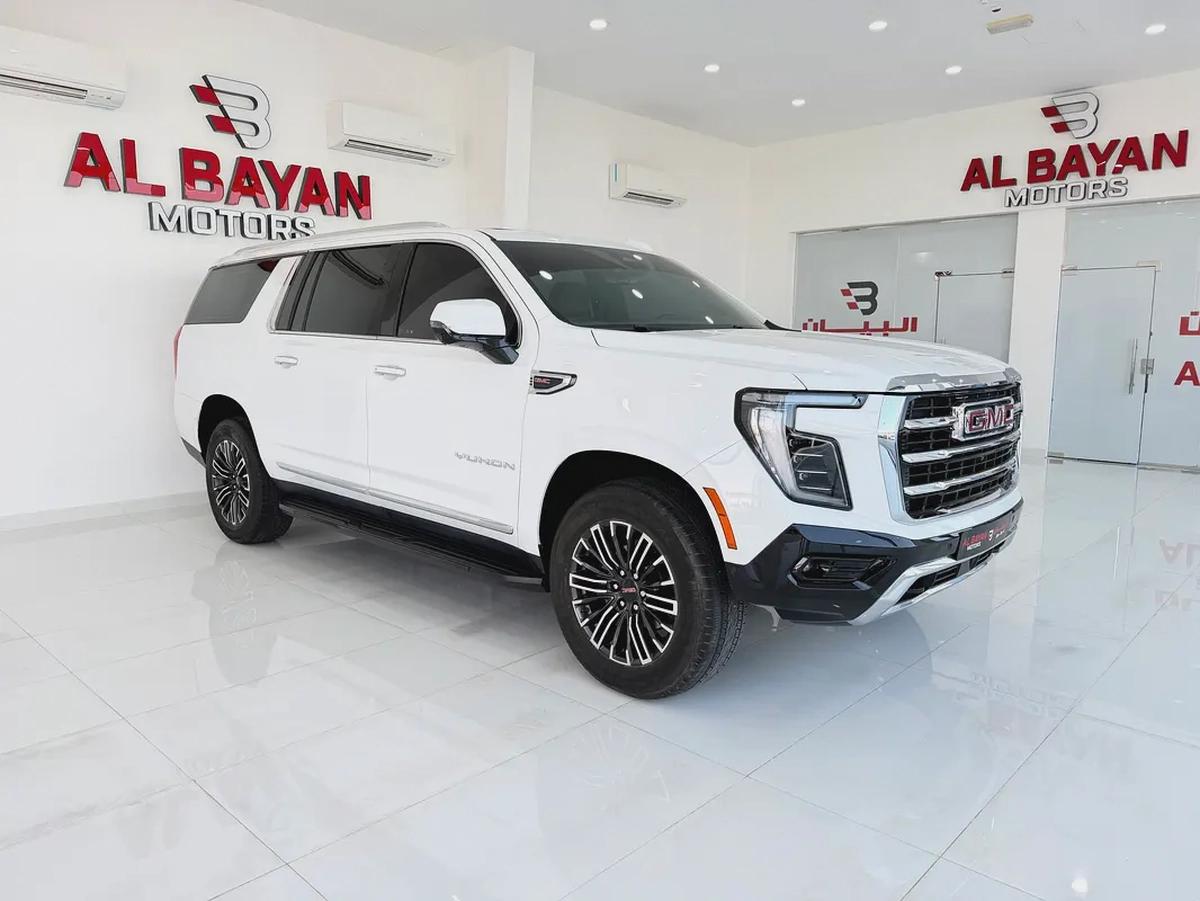 جي ام سي يوكن اليفيشن اكس ال ابيض / بيج خليجي بن حموده 2025 GMC Yukon Elevation XL - GCC Specs-0-0