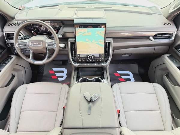 جي ام سي يوكن اليفيشن اكس ال ابيض / بيج خليجي بن حموده 2025 GMC Yukon Elevation XL - GCC Specs