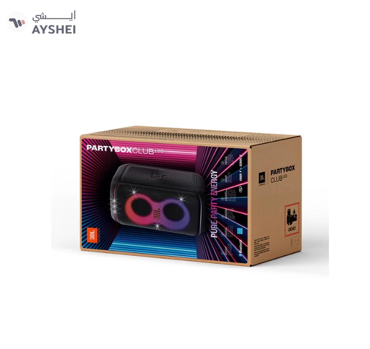 JBL Partybox Club 120 Portable Party Speaker Black-4-4