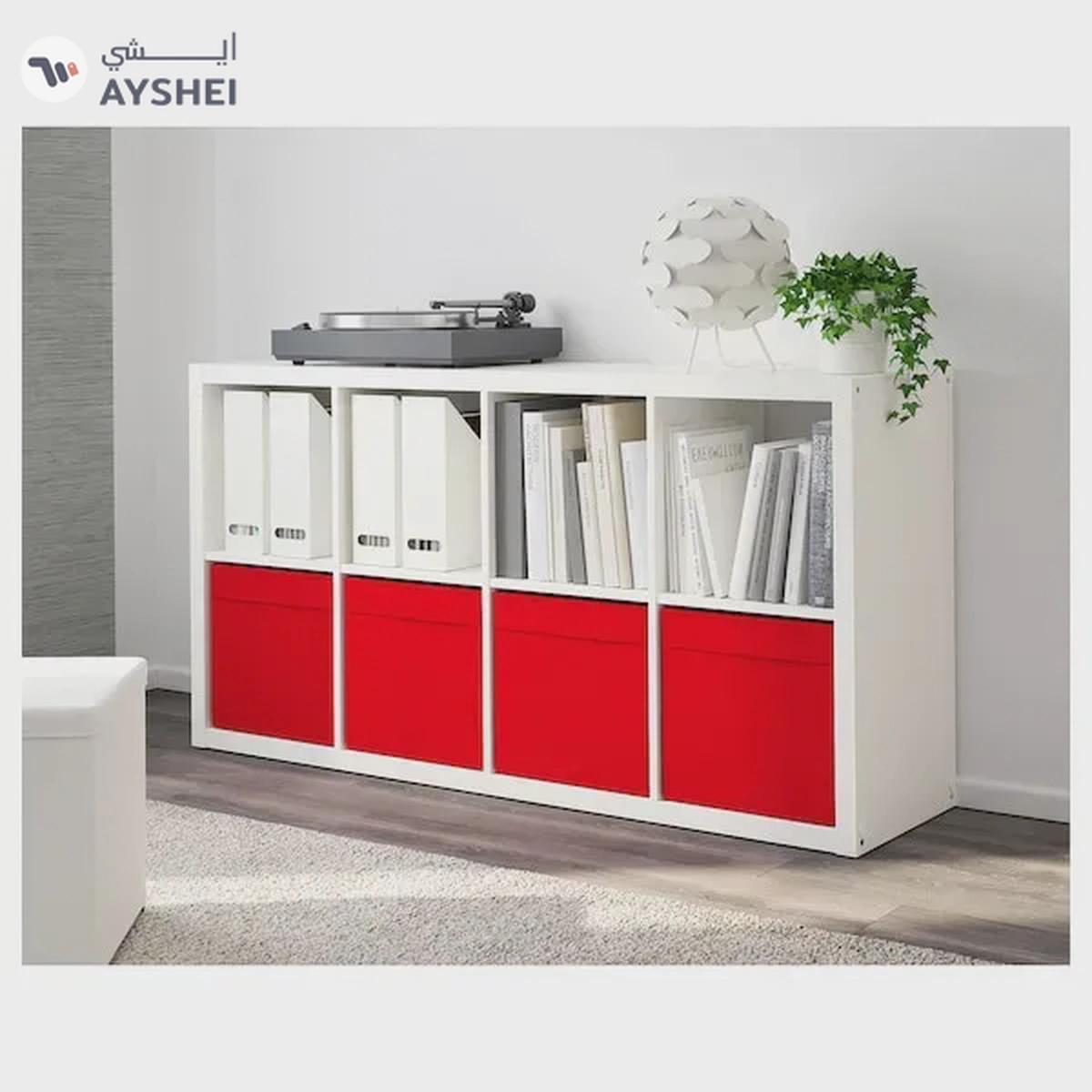 DRÖNA Storage Box - Red, 33x38x33 cm-2-2