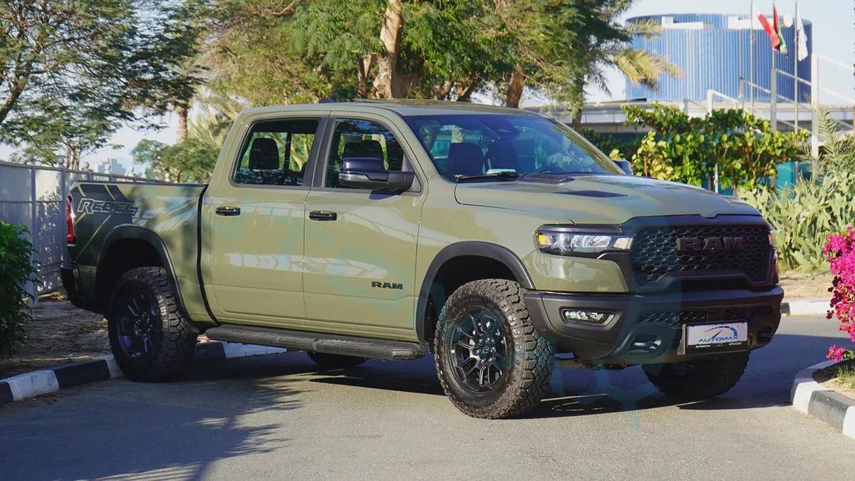 ( Only For Export ) 2026 RAM 1500 REBEL 4X4 3.0TT HURRICANE GCC BRAND NEW-3-3