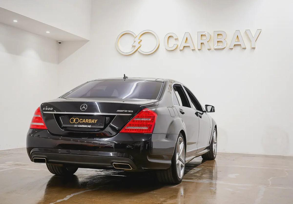 AED 1302 | MERCEDES S500 AMG 2012 | PRISTINE CONDITION | LOW KMS | HI SPECS | 1 YEAR WARRANTY-3-3