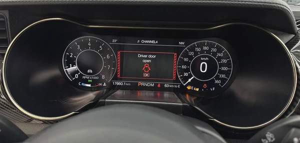 Ford Mustang Shelby GT500 2022 GCC specs, White/Blue for 375,000.00 AED