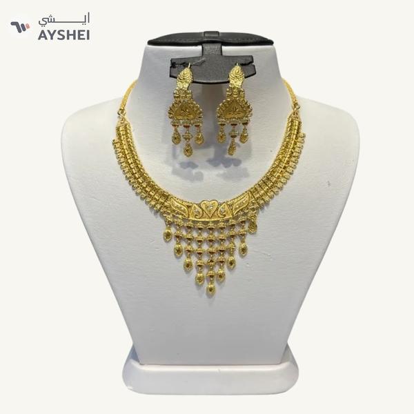 Stunning 22 Carat Gold Jewelry Set - 100% Authentic
