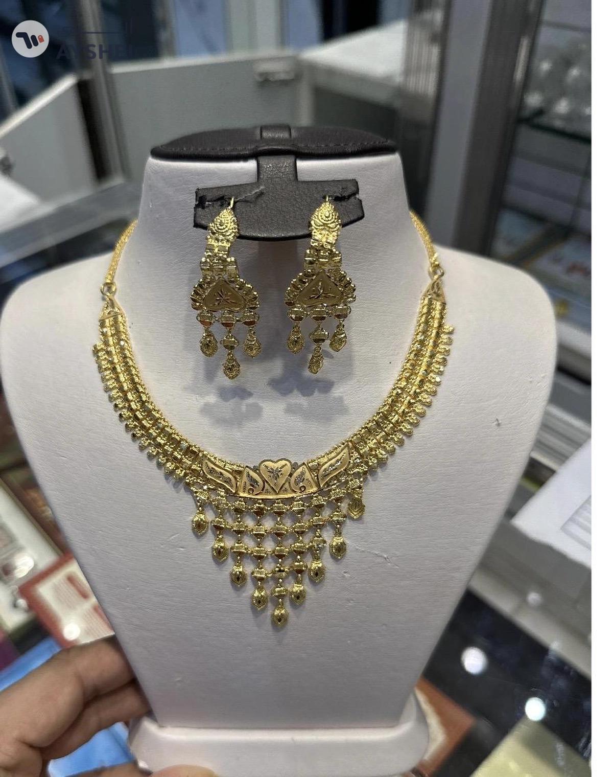 Stunning 22 Carat Gold Jewelry Set - 100% Authentic-3-3