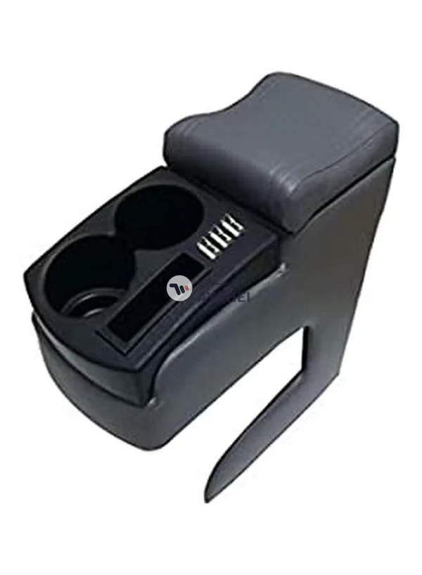 Generic Car Rest & Tricks - Grey - 2 Cups - 3 Usb