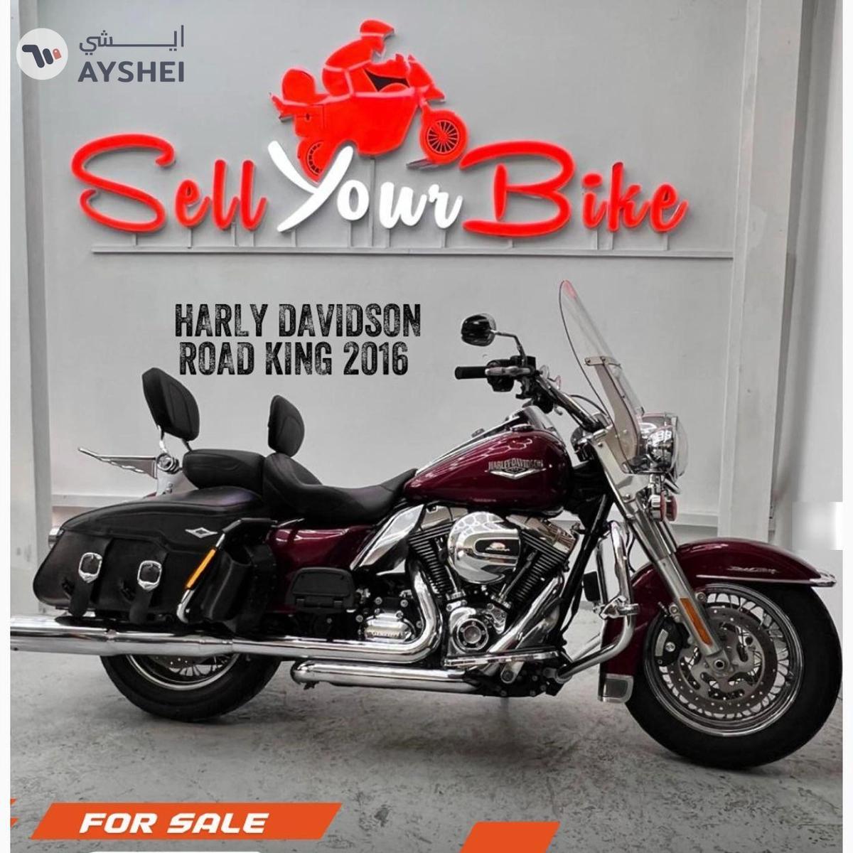 Harley-Davidson Road King (2016) π₯ ποΈ Mileage: 34,000 km | π GCC Spec-0-portrait