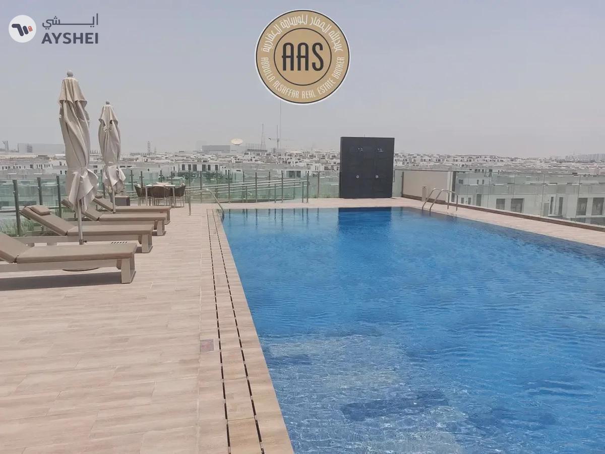 Brand New Studio chiller free and with kitchen appliances in Al Furjan-0-landscape
