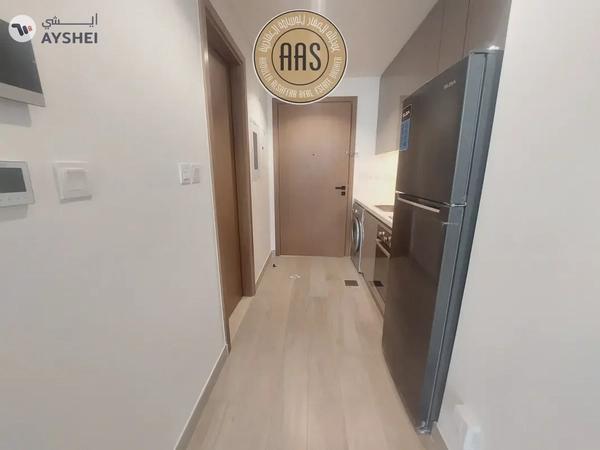 Brand New Studio chiller free and with kitchen appliances in Al Furjan
