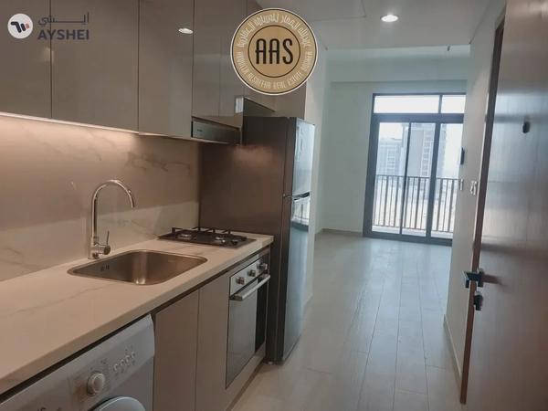 Brand New Studio chiller free and with kitchen appliances in Al Furjan