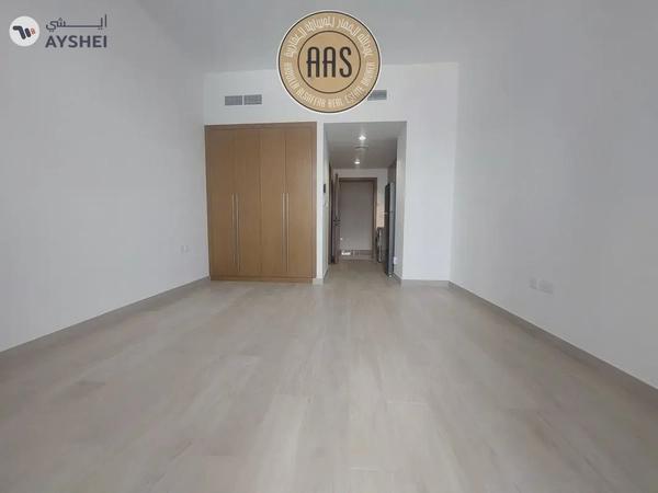 Brand New Studio chiller free and with kitchen appliances in Al Furjan