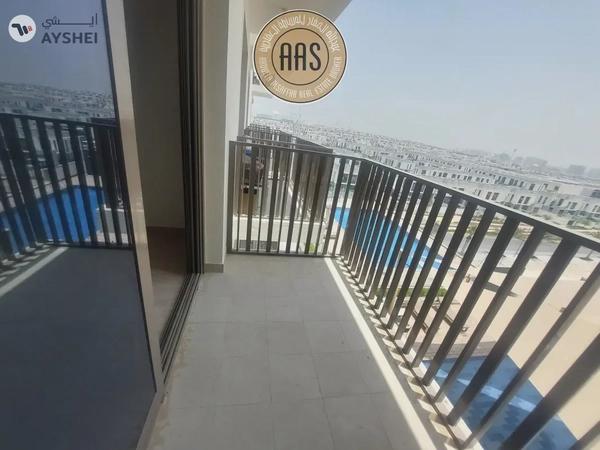 Brand New Studio chiller free and with kitchen appliances in Al Furjan
