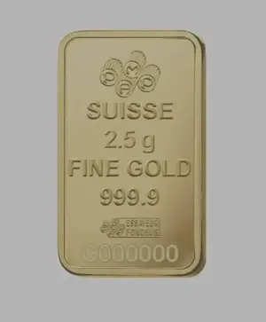 PAMP 24KT - 2.5g Suisse Pamp