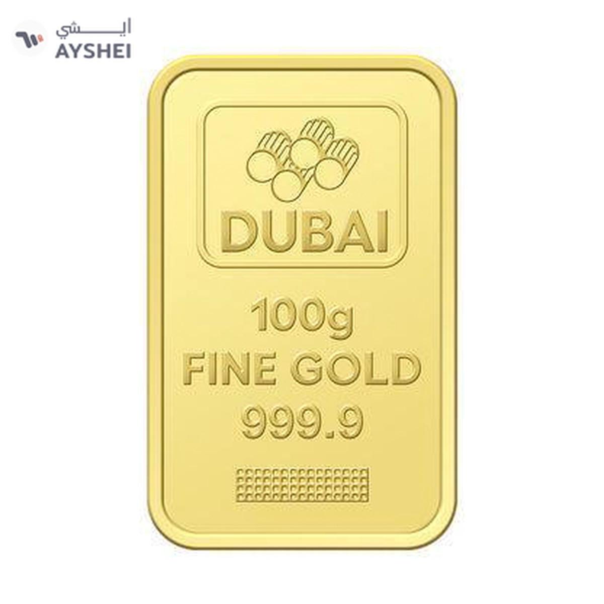 Dubai Gold 100 Grams Gold Bar 24KT-2-2