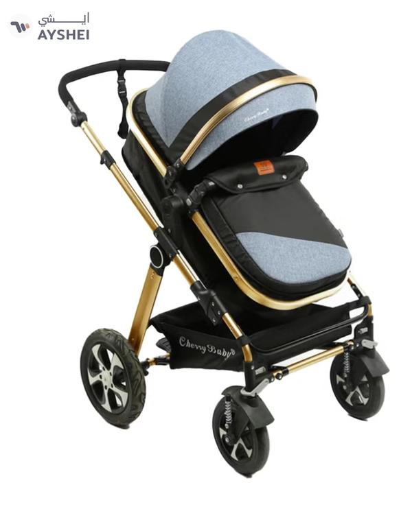 Kiddoz Baby Single Stroller - Blue