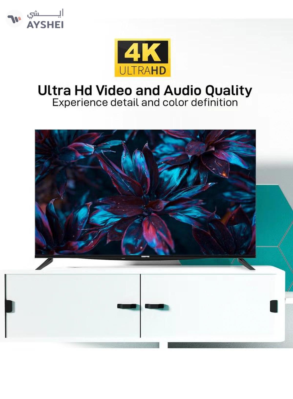 GEEPAS 50" Google TV- GLED5006SGXHD | Dolby Audio, Ultra HD LED TV.-1-portrait