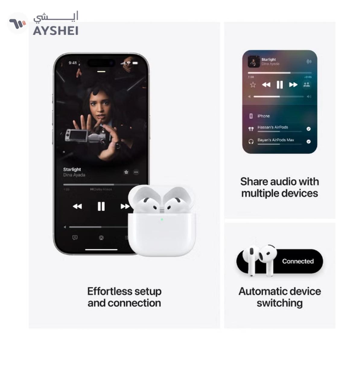 Apple AirPods 4 ANC Wireless Earbuds-5-5