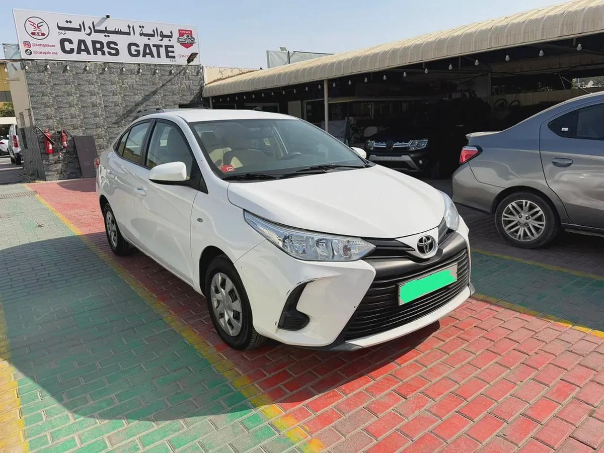 TOYOTA YARIS SEDAN KM IS NOT GENUINE-2-2