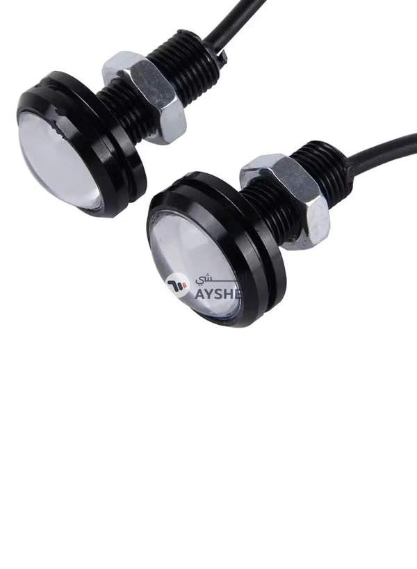 Generic 2-Piece 22.5mm 3W 200LM Light 6 LED SMD 2835 Eagle Eye Light
