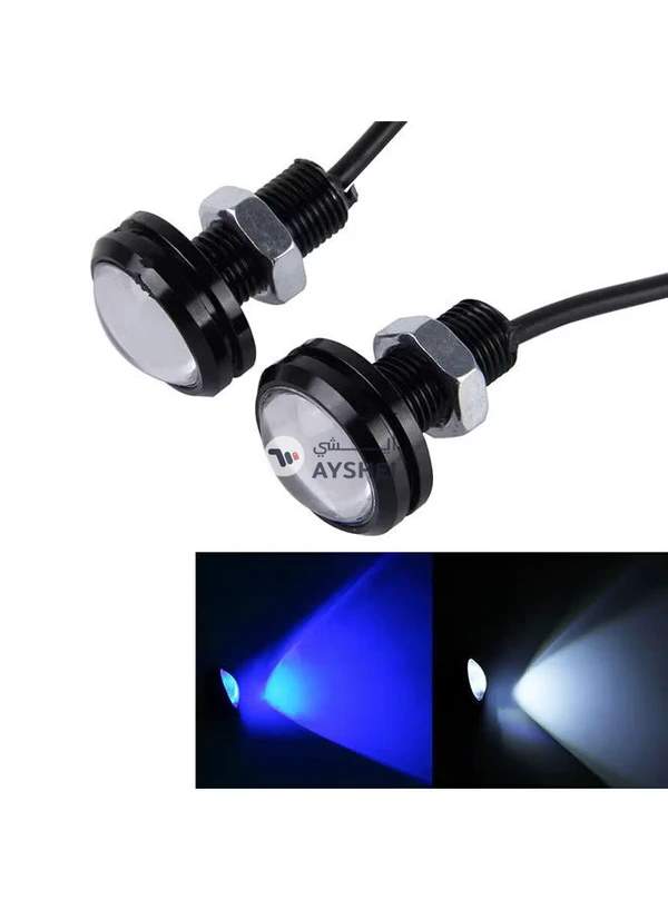 Generic 2-Piece 22.5mm 3W 200LM Light 6 LED SMD 2835 Eagle Eye Light