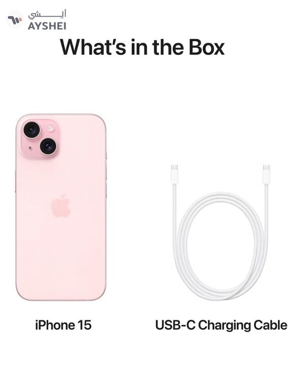 Apple iPhone 15 128GB Pink 5G With FaceTime - International Version