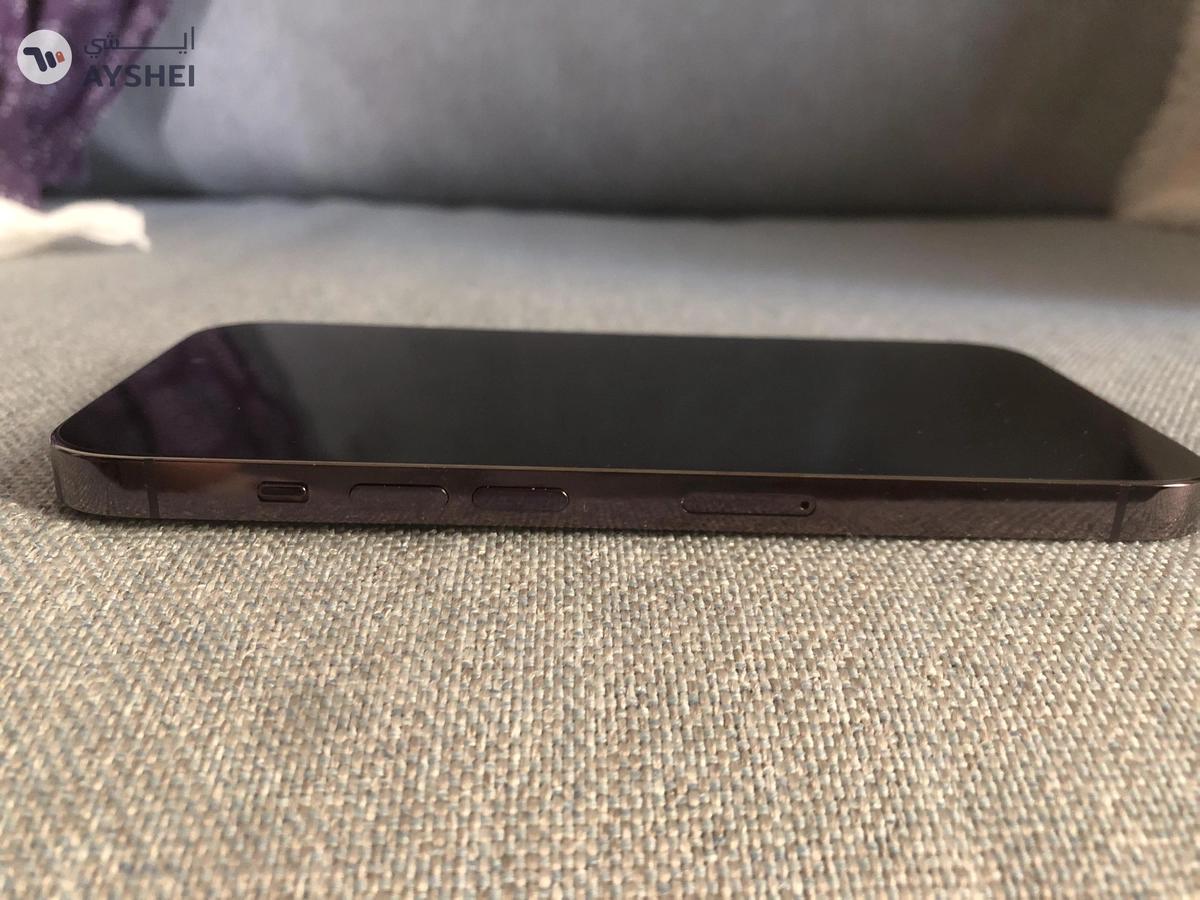 iPhone 14 pro 256gb deeppurple color 100%battery life-1-1