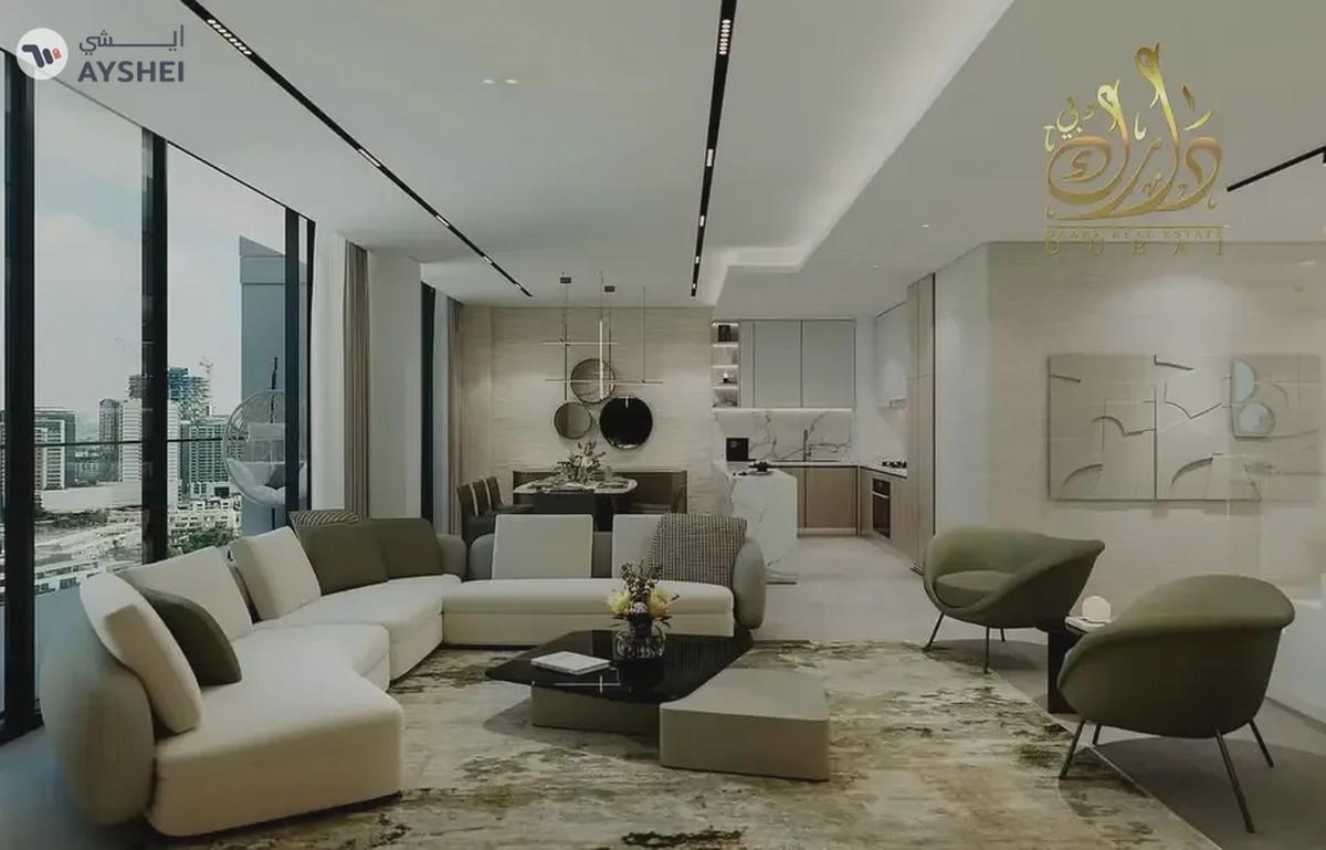 Furnished 2BR Apartment | Norah Residence JVC | Downtown & Pool View-1-landscape