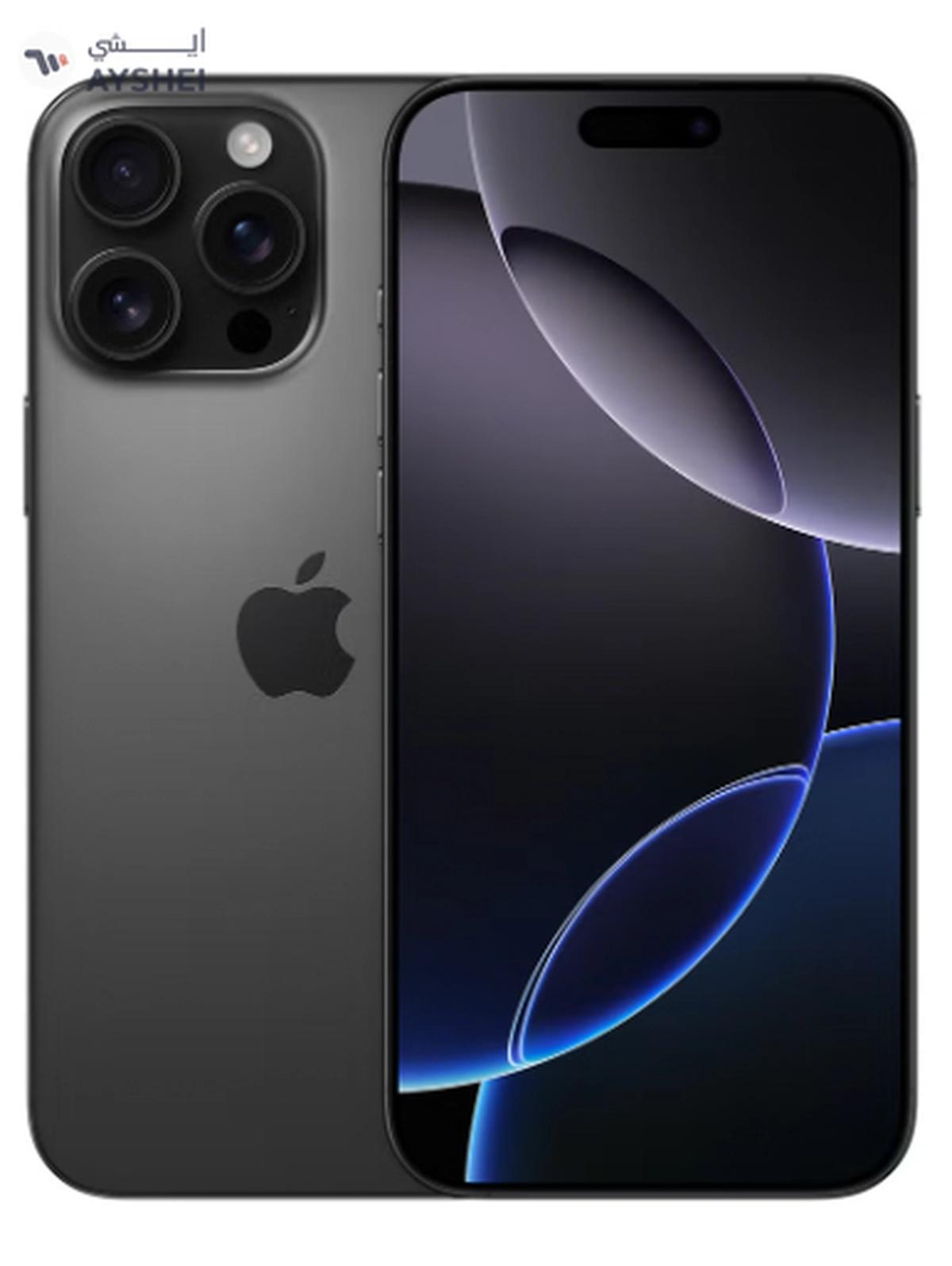 iPhone 16 Pro Max 512GB Black Titanium 5G With FaceTime - Middle East Version-0-portrait
