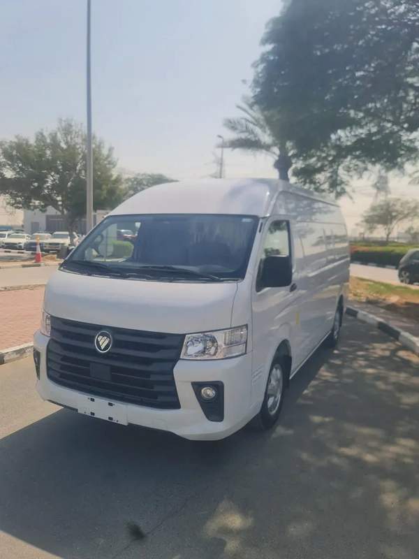FOTON CARGO VAN, GCC, UNDER WARRANTY FROM AL TAYER MOTORS WITH 100K SERVICE CONTRACT