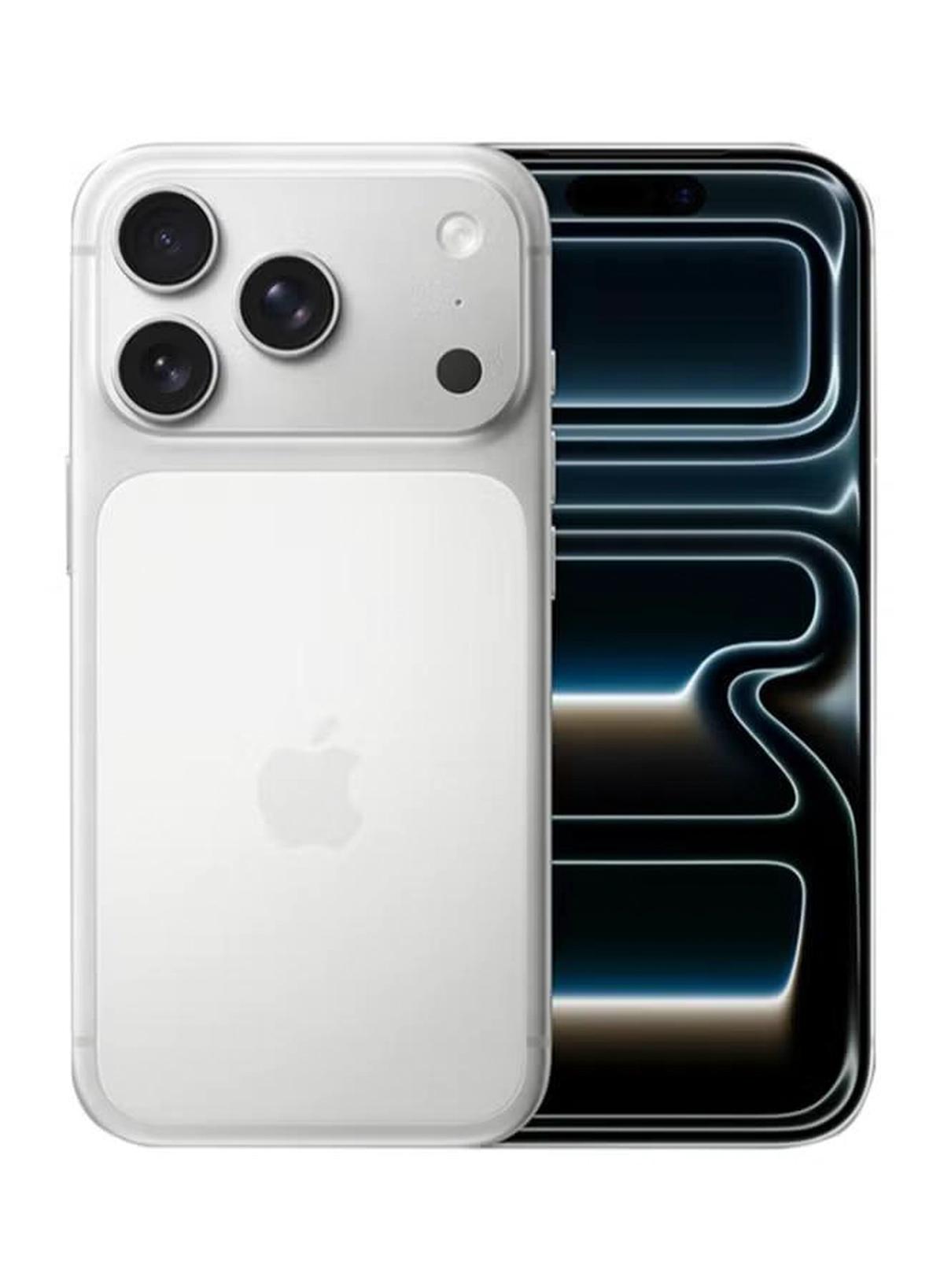 Apple iPhone 17 Pro 256 GB Silver 5G (eSim only) With FaceTime - International Version-0-portrait