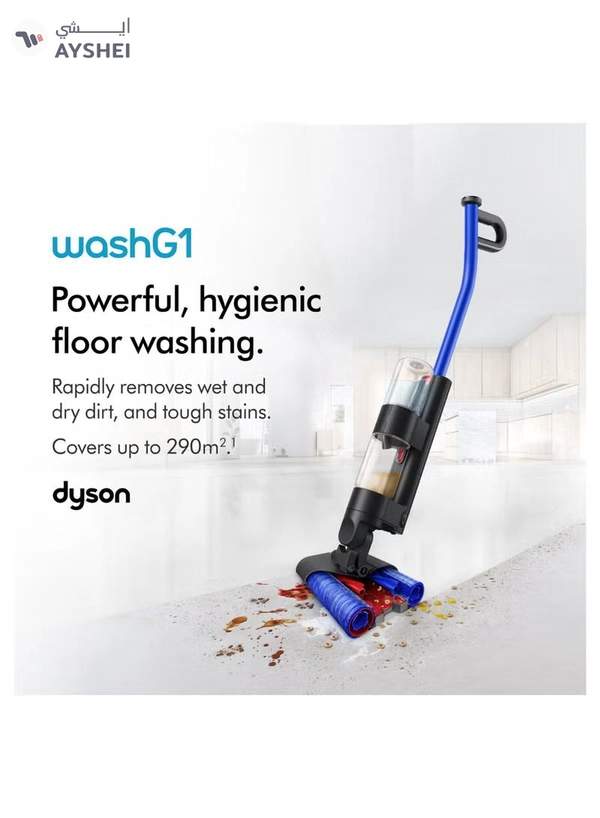 dyson Wash G1 Wet Floor Vacuum Cleaner WR01 International Version 1 W WR01 Blue/Black