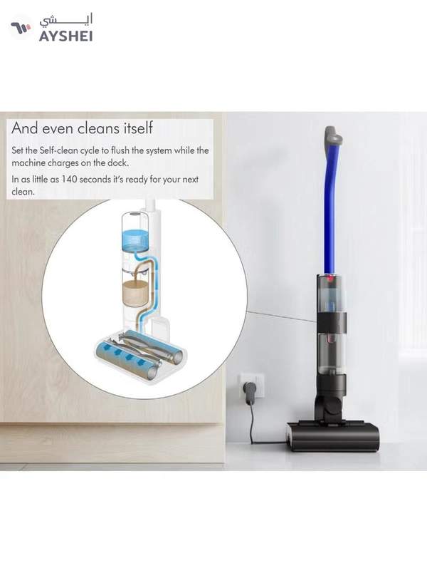 dyson Wash G1 Wet Floor Vacuum Cleaner WR01 International Version 1 W WR01 Blue/Black