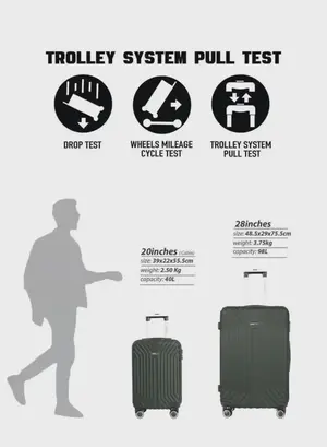 PARAJOHN Winso Series Set of 2 Luggage