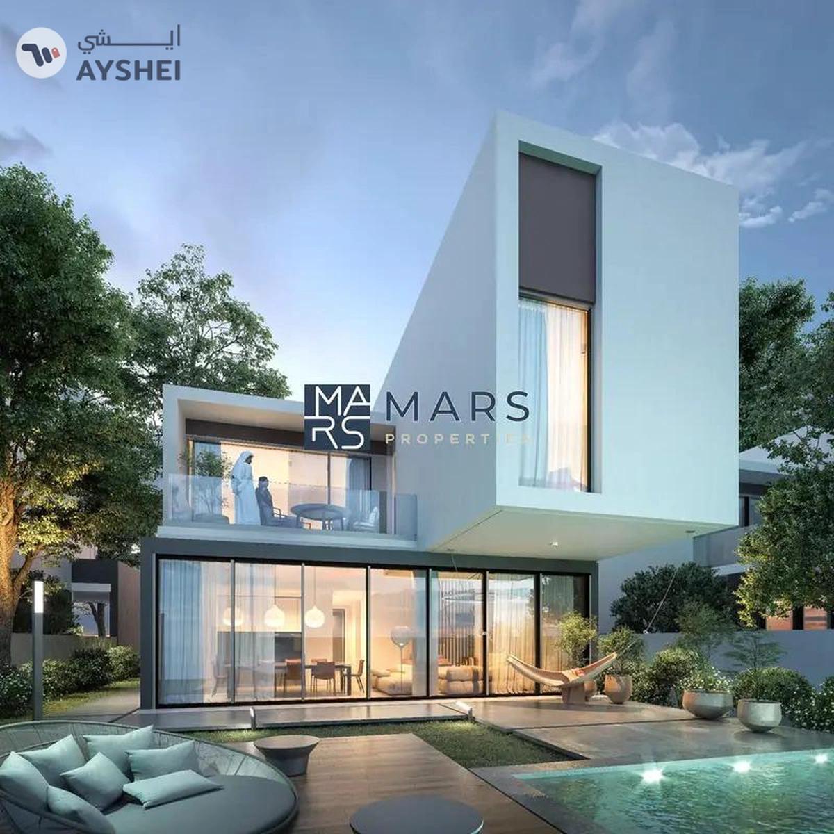 "4 Bedroom Villa on Aljada Boulevard: Luxurious Living with Gym, Pool, and Free Parking"-7-7