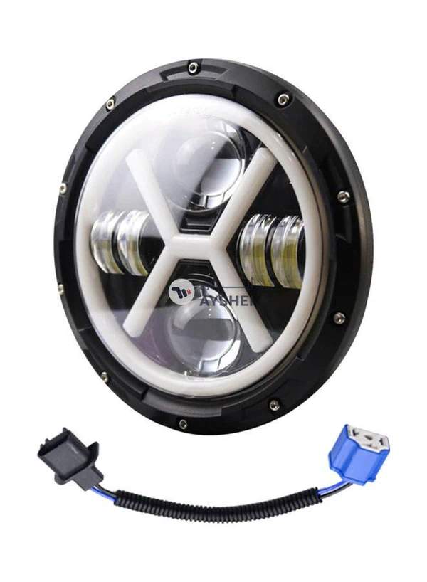 Generic 500W Round LED Car Headlight