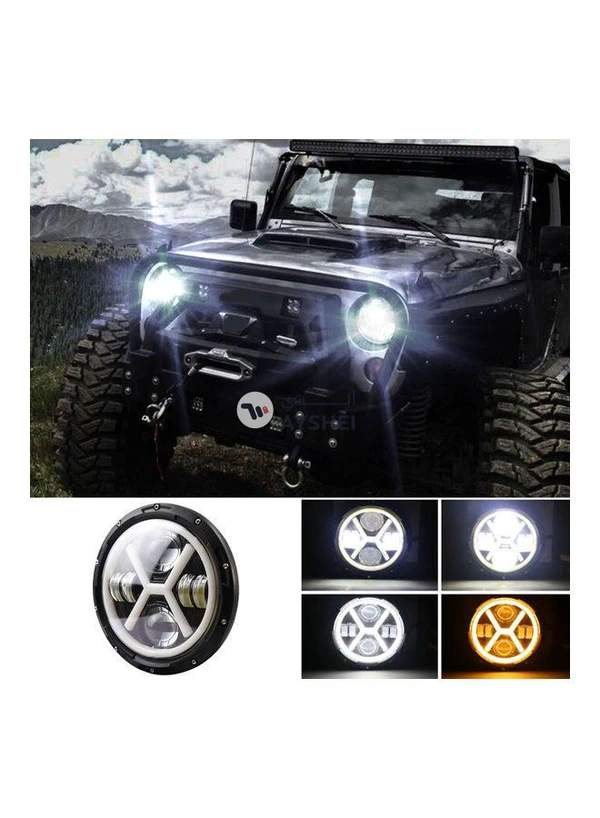 Generic 500W Round LED Car Headlight