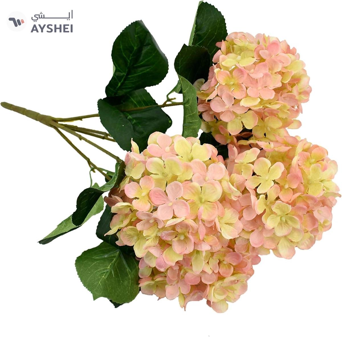 Yatai Artificial Hydrangea Flowers Plants 5/Heads Gift For Anniversary Party Birthday Wedding-1-landscape