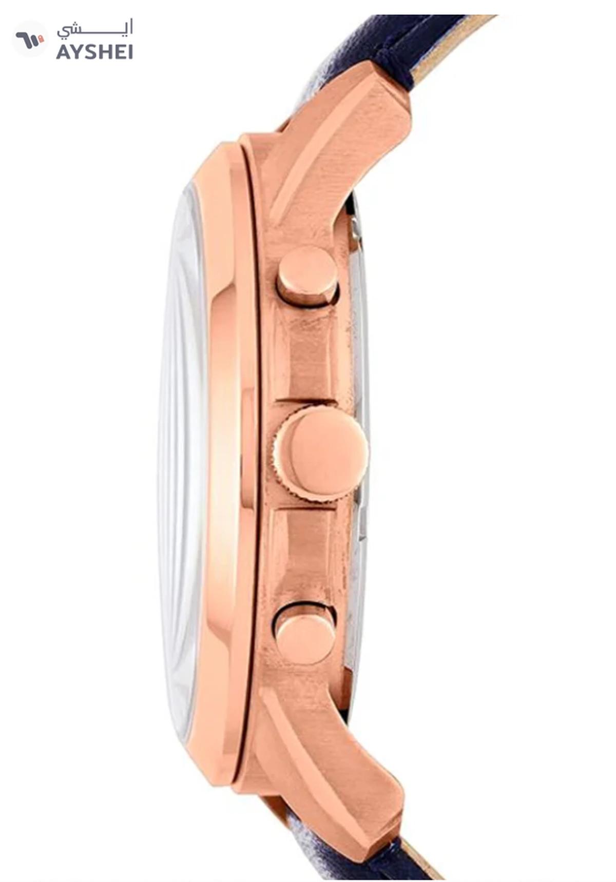 Fossil Men's Grant Water Resistant Chronograph Watch FS4835 - 44 mm - Blue-0-portrait