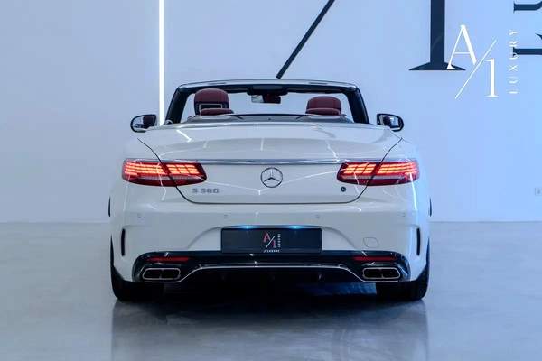 2018 Mercedes Benz S560 Convertible V8, Service History, Fully Loaded, Excellent Condition, GCC Spec