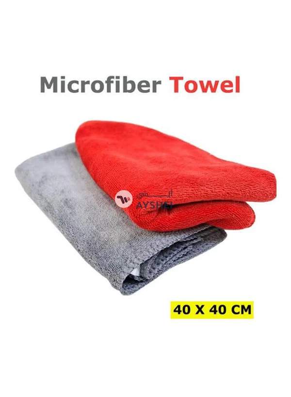 Generic 2-Piece Car Cleaning Microfiber Towel