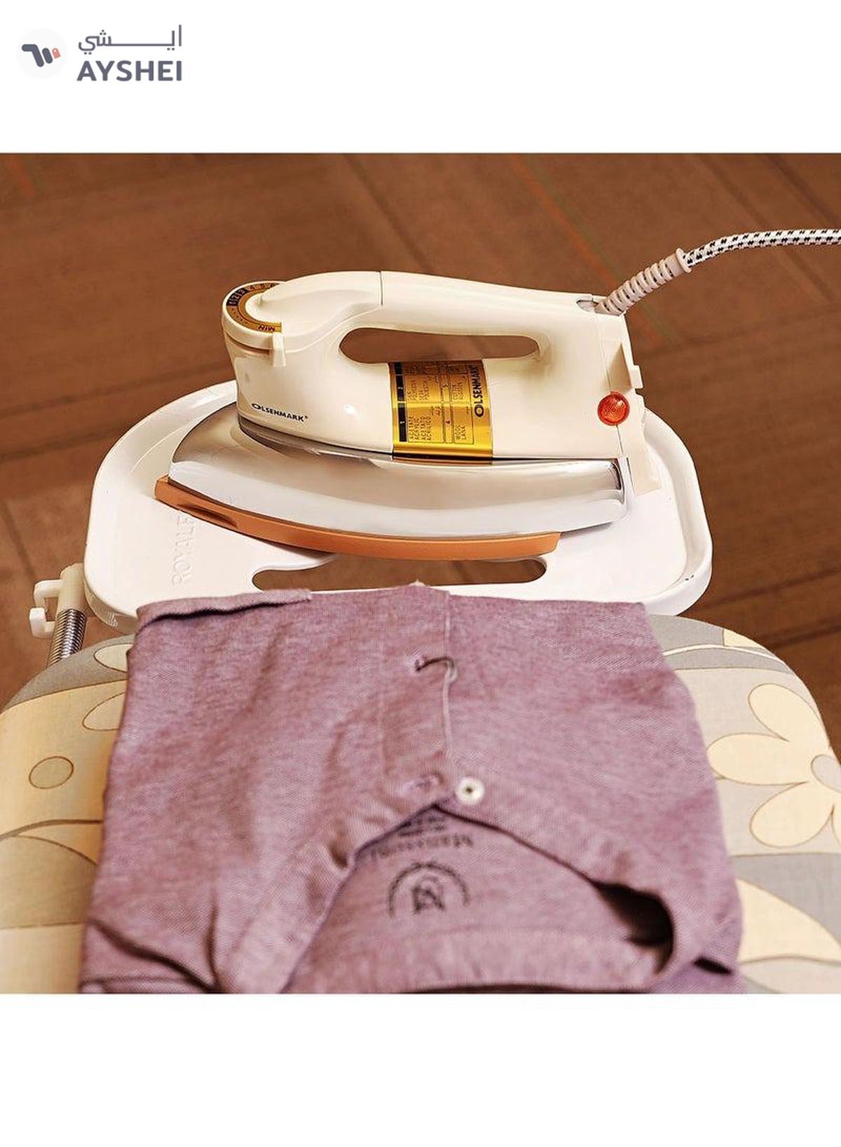 Olsenmark Cloth Iron 1200 W OMDI1590 White/Silver/Gold-0-portrait