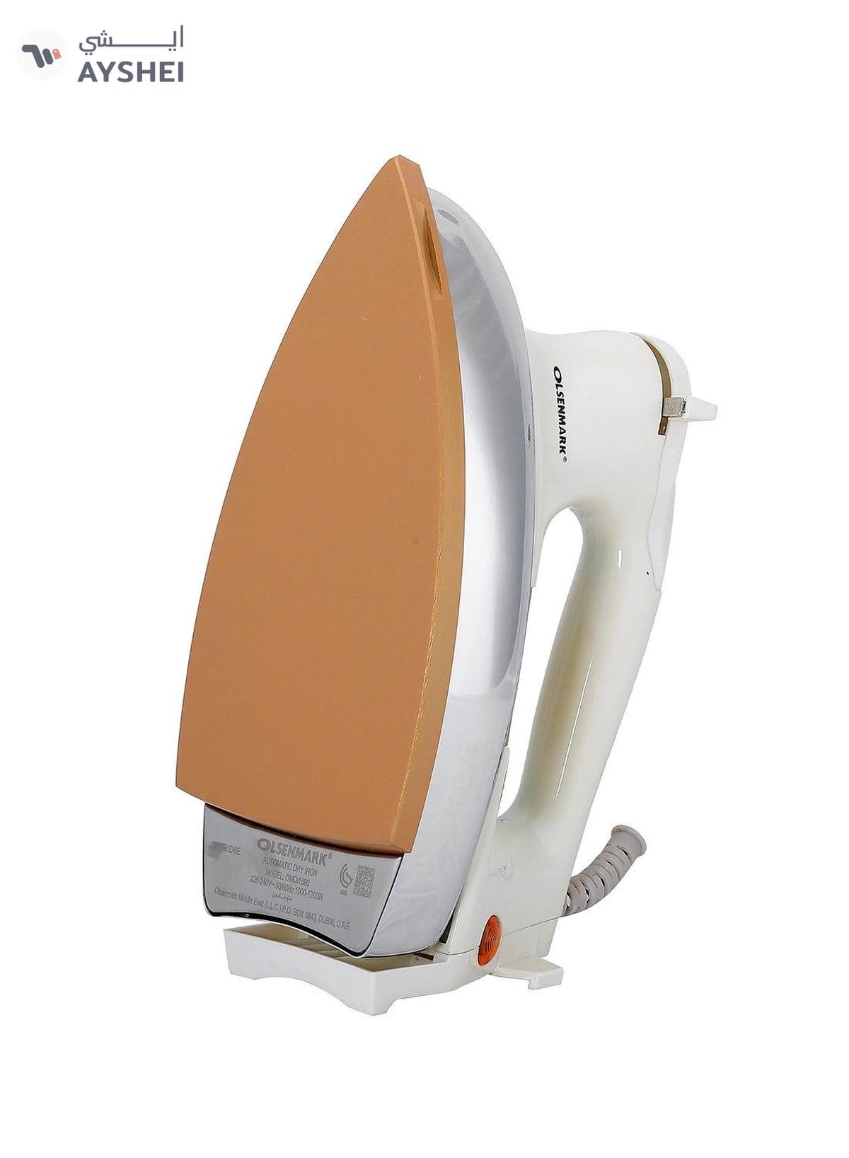 Olsenmark Cloth Iron 1200 W OMDI1590 White/Silver/Gold-3-3